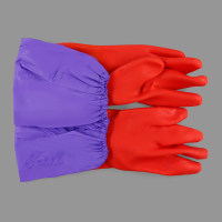 加袖PVC手套