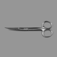 普通剪刀(14cm, 弯尖)