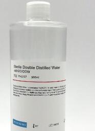 ddH2O/DDW无菌双蒸水（Sterile Double Distilled Water）