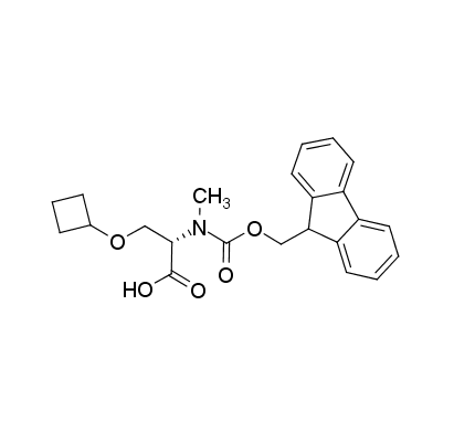 N-Fmoc-N-Me-L-Ser(Cyclobutyl)-OH，QQ：630417570