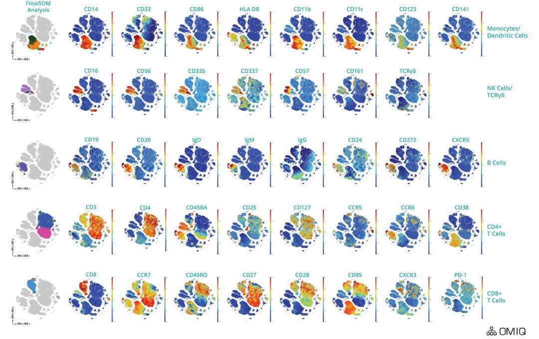 将40个颜色放到一管里检测？