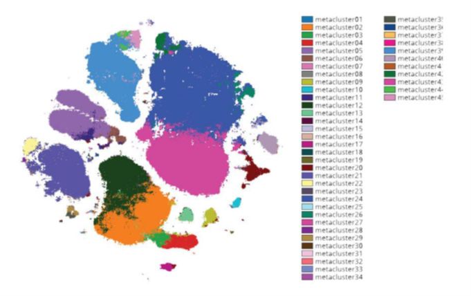 将40个颜色放到一管里检测？