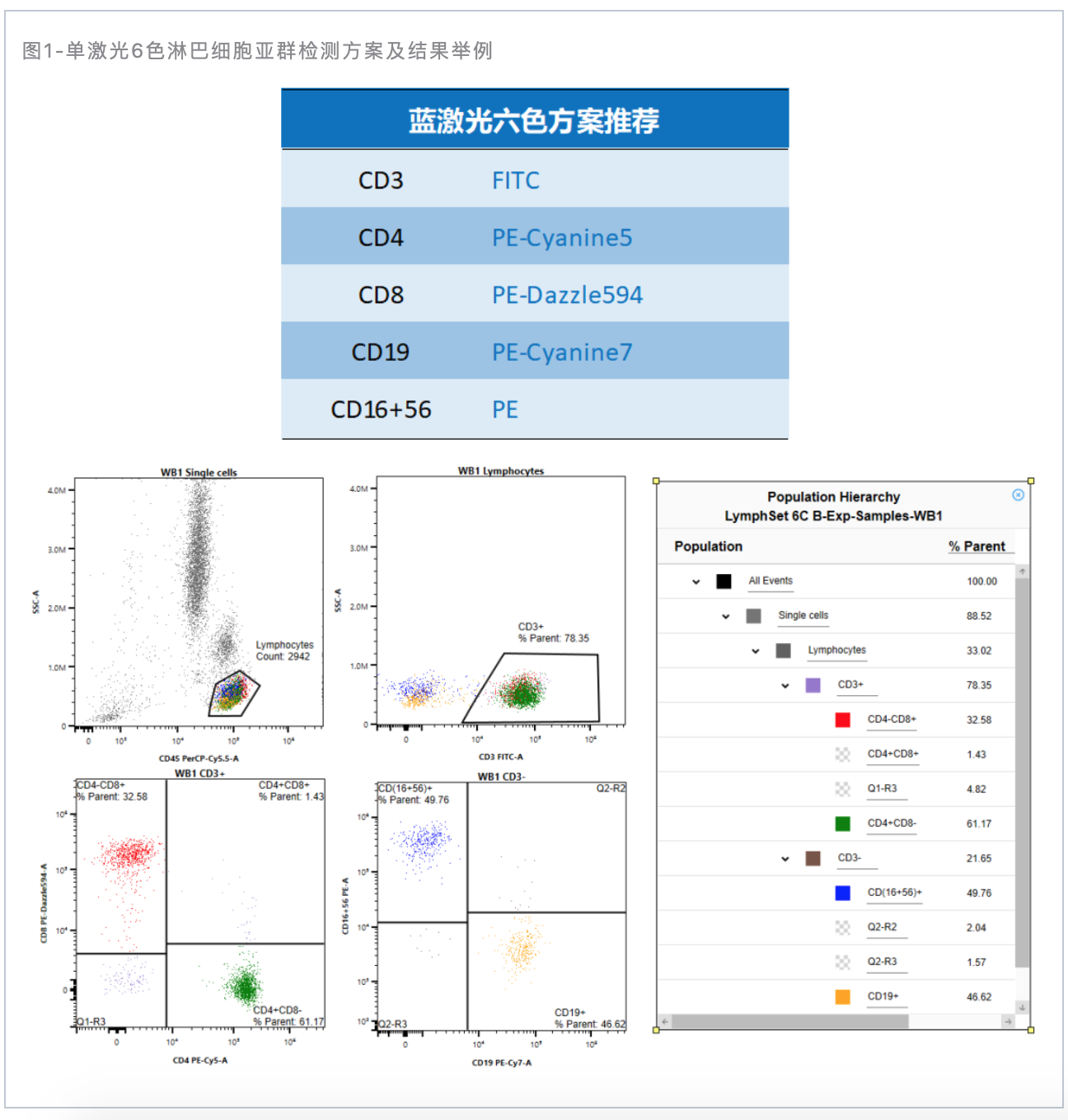 Cytek 多色方案一饱眼福--上篇（单/双激光篇）