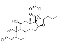 21-Acetoxy-11β-hydroxy-16α,17α-propylmethylenedioxpregna-1,4-diene-3,20-dione