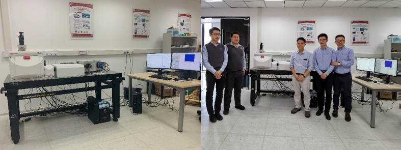 【实验室动态】QD中国北京实验室引进美国PSC非接触亚微米分辨红外拉曼同步测量系统-mIRage样机