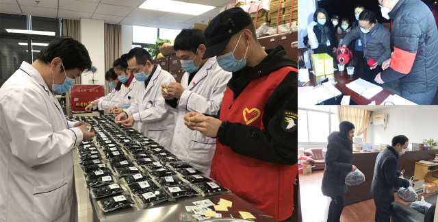 6. 医务人员及志愿者为卡口盟友熬制中药茶，慰问卡口工作人员.jpg