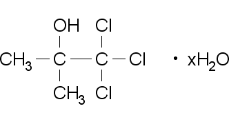 三氯叔丁醇, 半水合物