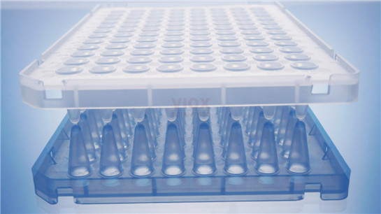 0.1ml/0.2ml半裙边96孔荧光定量PCR板
