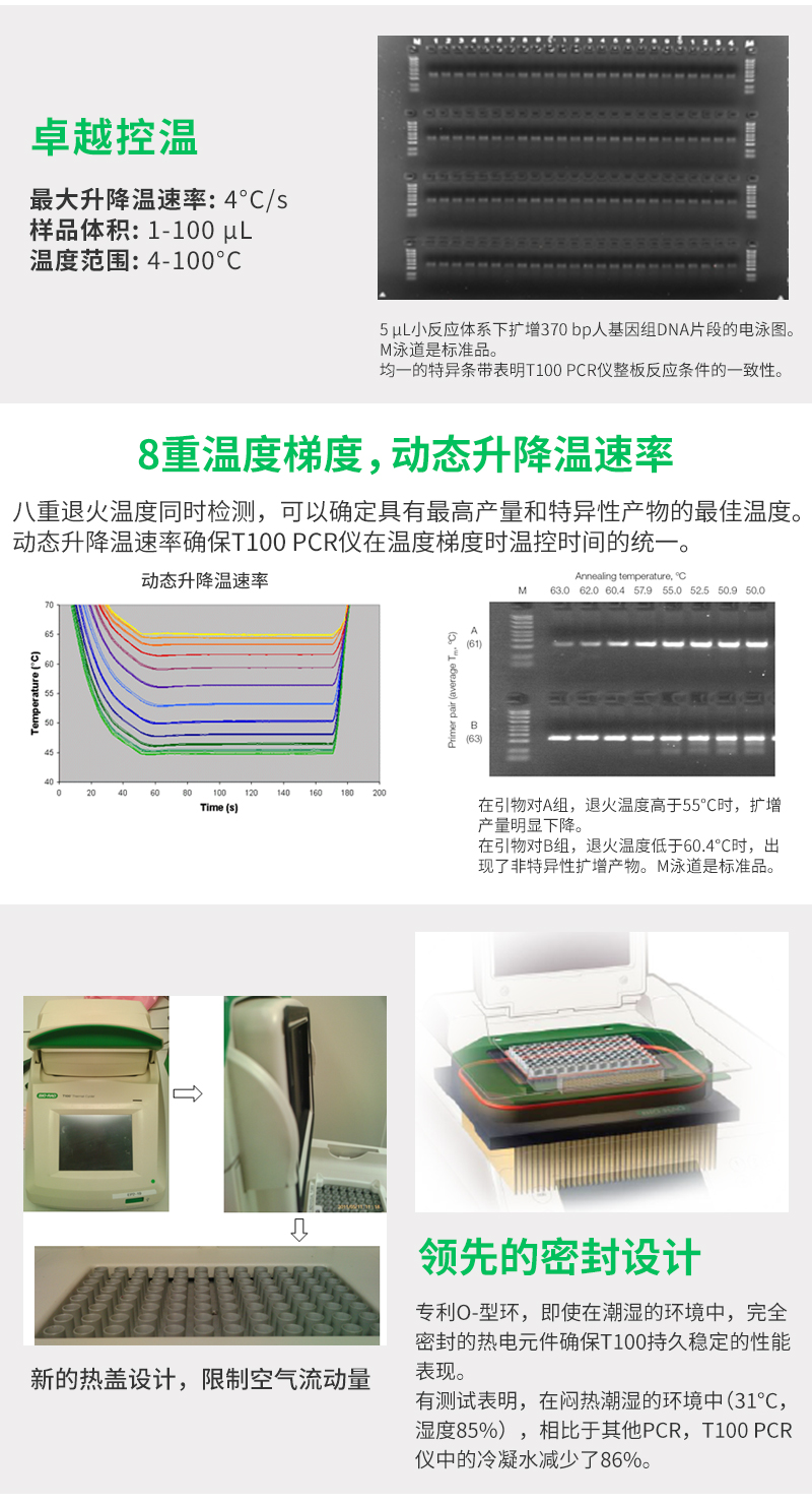 Bio-Rad伯乐梯度PCR仪T100控温功能讲解
