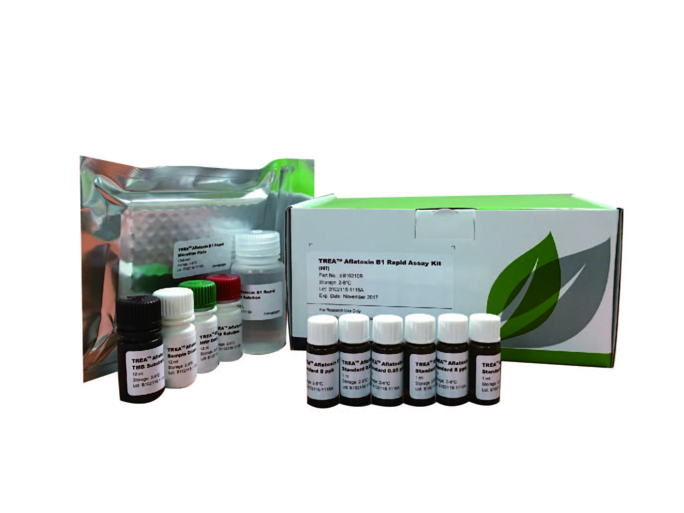 Evergreen黄/曲霉毒素M1竞争性ELISA检测试剂盒