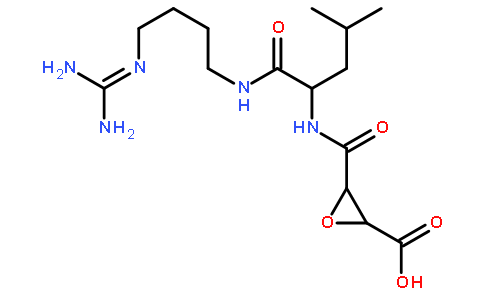 66701-25-5/N-(反式-环氧丁二酰基)-L-亮氨酸-4-胍基丁基酰胺