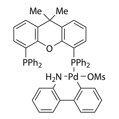 1445085-97-1 甲烷磺酸[9,9-二甲基-4,5-双(二苯基膦)呫吨] [2'-氨基-1,1'-苯联]钯（II）甲烷二氯加合物  Xantphos Pd G3
