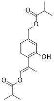 8,9-Dehydro-7,9-diisobutyrylox