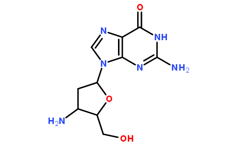 66323-49-7/3′-氨基-2，3-双脱氧鸟苷