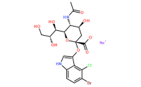 160369-85-7/5-溴-4-氯-3-吲哚基-α-D-N-乙酰神经氨酸钠盐