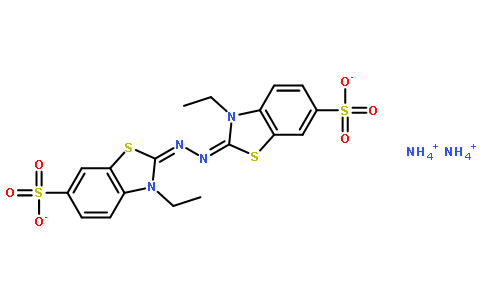 30931-67-0/2,2′-联氨-双（3-乙苯并噻唑啉-6-磺酸）二胺盐