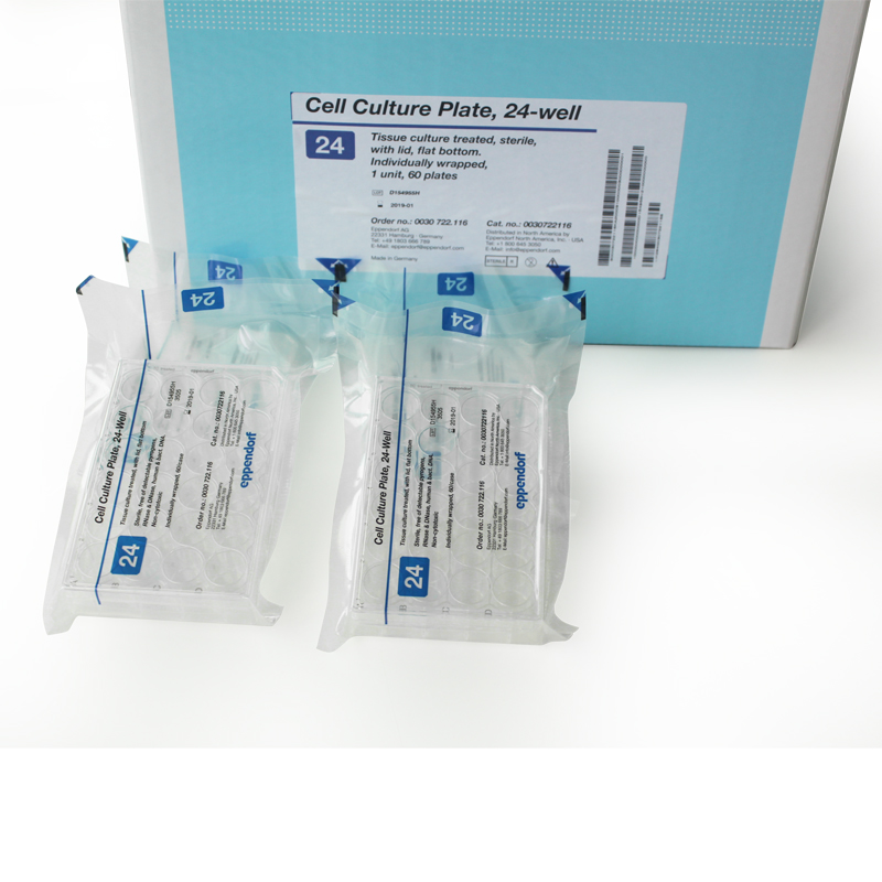 艾本德Eppendorf 30722116 24孔带盖无菌细胞培养板，无细胞毒性