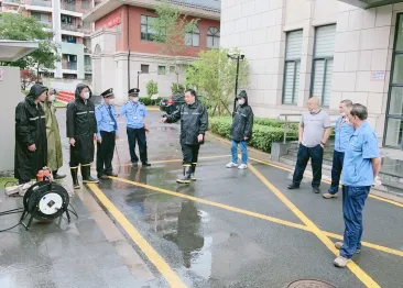 提高防台防汛技能，夯实应急能力—上海二康医院开展防台防汛应急演练