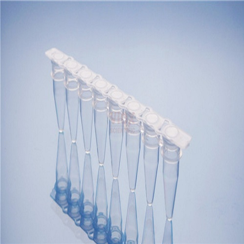 0.1ml透明PCR八联管适配ABI,荧光定量PCR仪