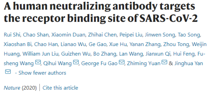 新冠病毒中和抗体疗法，正当红!