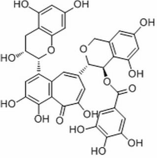 30462-34-1/ 茶黄素-3-没食子酸酯,分析标准品,HPLC≥98%