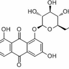 23313-21-5/ 大黄素-8-β-D-吡喃葡萄糖苷 ,分析标准品,HPLC≥98%