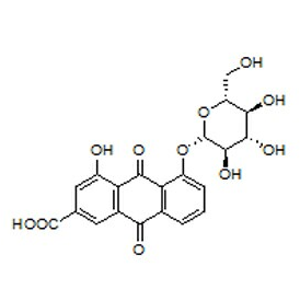 113443-70-2/大黄酸-8-O-β-D-葡萄糖苷 ,分析标准品,HPLC≥98%
