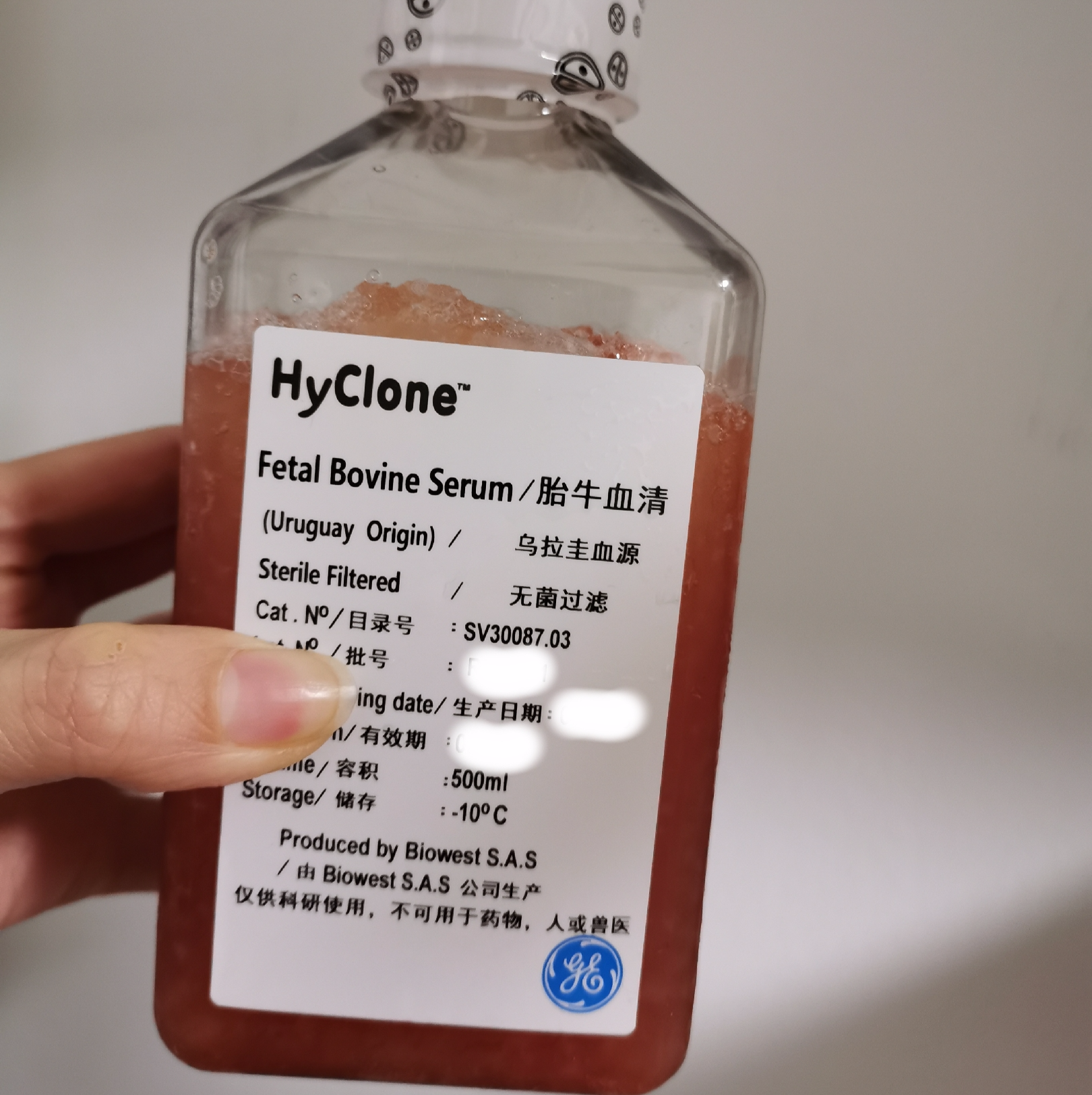 Hyclone透析胎牛血清SH30079.03