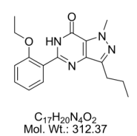 5-(2- 乙氧苯基)-1- 甲基-3- 丙基-1,6- 二氢-7H- 吡唑并[4,3-D] 嘧啶 -7-酮