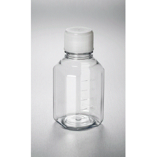 Corning® 250ml PET储液瓶，八角型，带刻度经 IATA 验证的螺旋盖，无菌，预组装