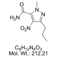 1- 甲基-4- 硝基-3- 正丙基-(1H)- 吡唑-5- 甲酰胺