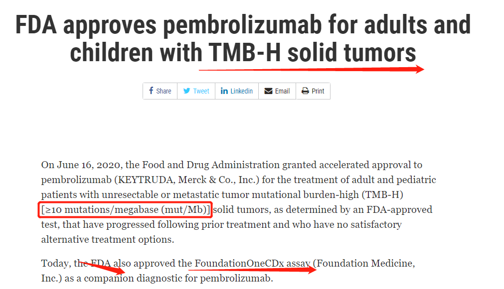 TMB成第二个泛实体瘤免疫治疗生物标志物！菁良TMB标准品将助力国内IVD公司NGS大panel注册申报