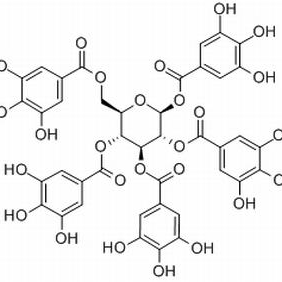14937-32-7/1,2,3,4,6-O-没食子酰葡萄糖 ,分析标准品,HPLC≥99%