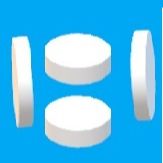 羟基磷灰石陶瓷片/模拟齿片