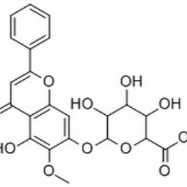 36948-76-2/ 千层纸素A-7-0-β-D-葡萄糖醛酸苷,分析标准品,HPLC≥94%