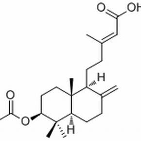 63399-37-1. 3-乙酰氧基-8(17),13E-劳丹二烯-15-酸,分析标准品,HPLC≥98%