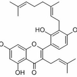 1334309-44-2. 3'-Geranyl-3-prenyl-2',4',5,7-tetrahydroxyflavone ,分析标准品,HPLC≥98%