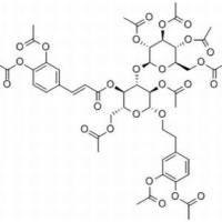 132302-25-1/(E)-2-[3,4-双(乙酰氧基)苯基]乙基 3-O-(2,3,4,6-四-O-乙酰基-BETA-D-吡喃葡萄糖基)-BETA-D-葡萄糖苷 2,6-二乙酸酯 4-[3-[3,4-双(乙酰氧基)苯基]-2-烯酸]酯 ,	分析标准品,HPLC≥98%