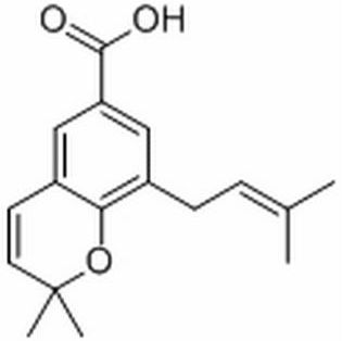 151731-50-9/ 2,2-Dimethyl-8-prenylchromene 6-carboxylic acid ,分析标准品,HPLC≥98%