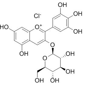 28500-02-9/氯化矮牵牛素-3-O-半乳糖苷 ,	分析标准品,HPLC≥98%