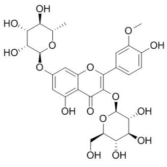 17331-71-4/ 异鼠李素-3-O-葡萄糖-7-O-鼠李糖苷 ,分析标准品,HPLC≥95%