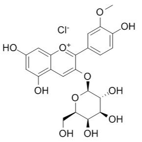 6906-39-4/ 氯化芍药素-3-O-葡萄糖苷 ,分析标准品,HPLC≥95