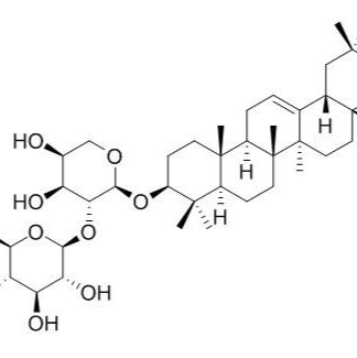 60213-69-6/ 齐墩果酸3-O-beta-D-葡吡喃糖基(1→2)-alpha-L-吡喃阿拉伯糖苷 ,分析标准品,HPLC≥98%