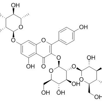 93098-79-4/山酚-3-槐二糖-7-鼠李糖苷 /分析标准品,HPLC≥85%