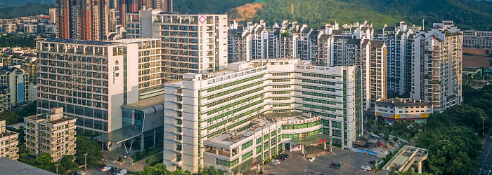 医院全景俯瞰图