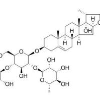 84914-58-9.	 Glucopyranoside,(3beta,25R)-17-hydroxyspirost-5-en-3-yl ,	分析标准品,HPLC≥98%