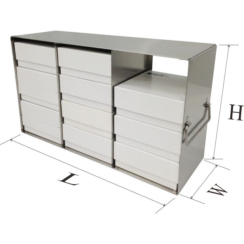 CRYSTAL   存放2英寸、3英寸和3.75英寸高标准盒的立式冰箱