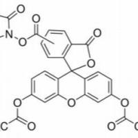 150347-59-4/	 5(6)-羧基二乙酸荧光素琥珀酰亚胺酯,	BR，90%