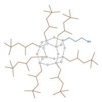 Mercaptopropyl Isooctyl POSS Hybrid Plastics笼型聚倍半