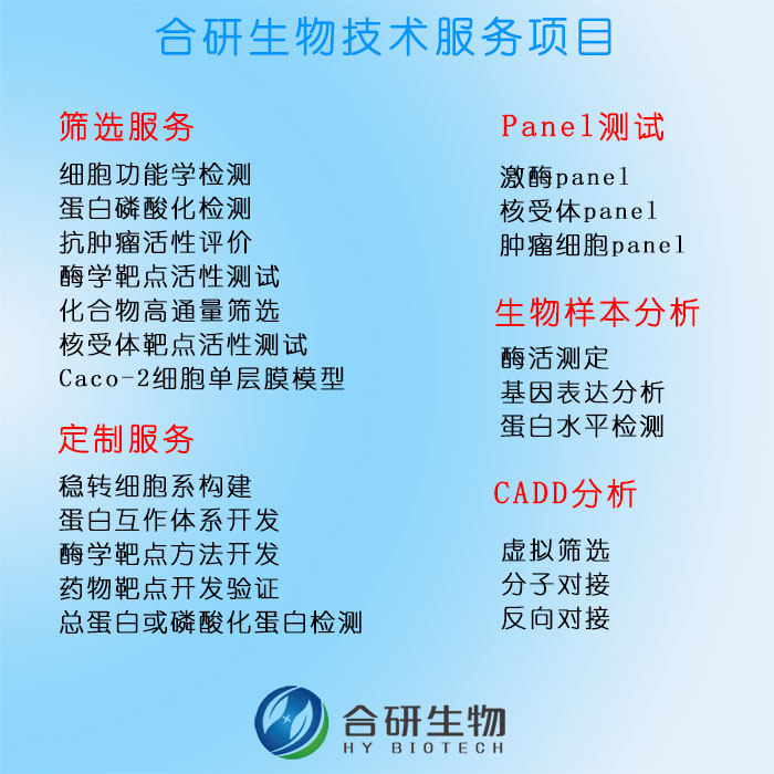 激酶活性检测技术服务